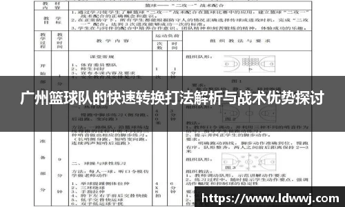 广州篮球队的快速转换打法解析与战术优势探讨